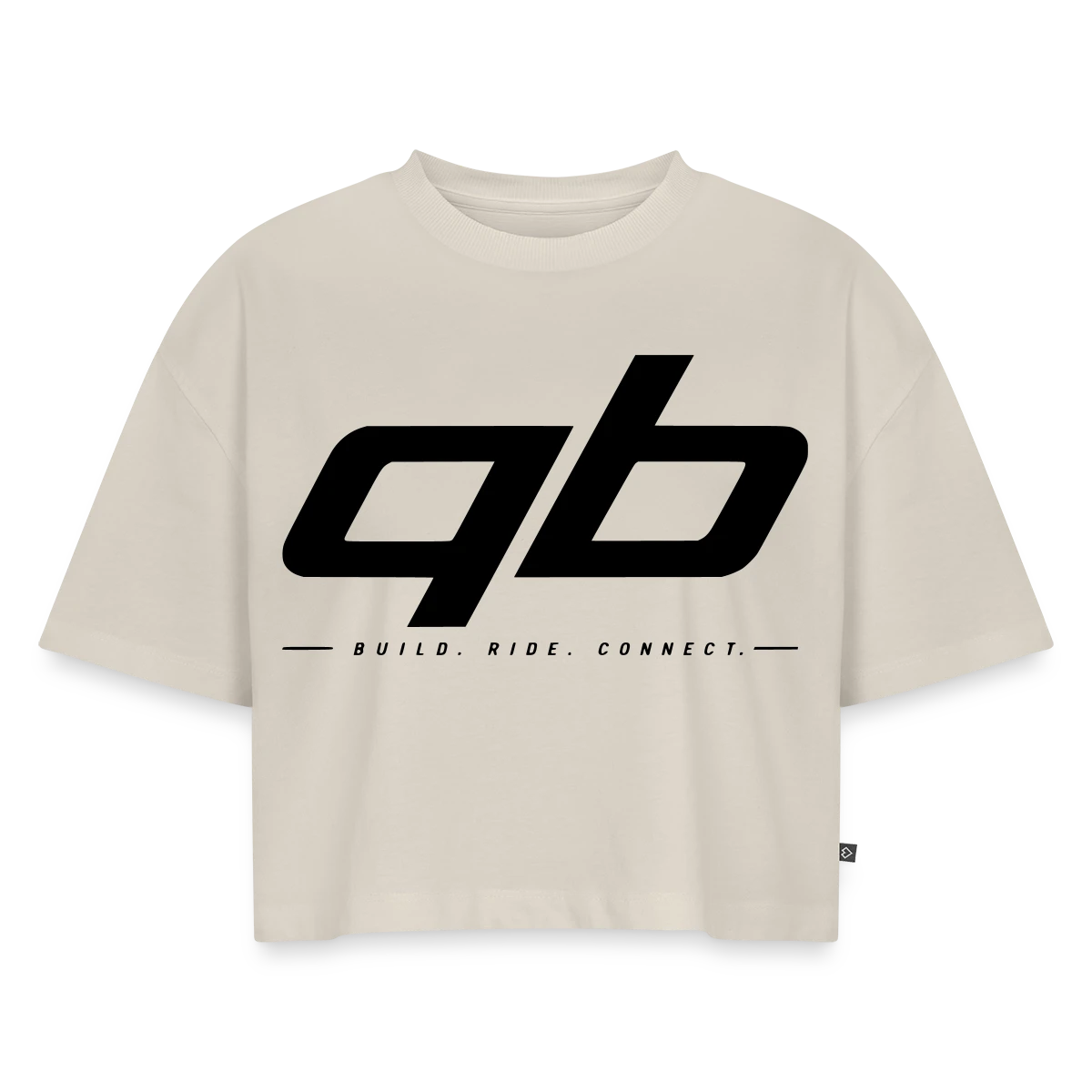 Helles Shirt mit aktuellem quadbuild Design